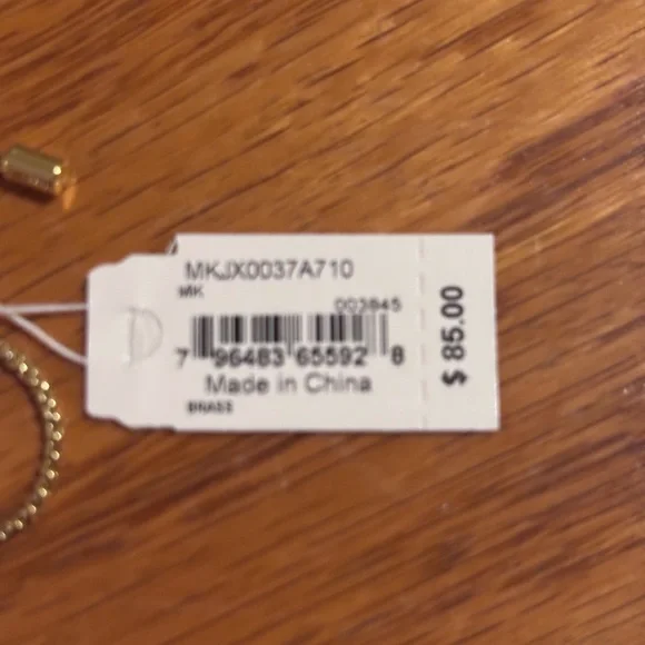 Michael Kors Gold Chain Necklace - Picture 4 of 4